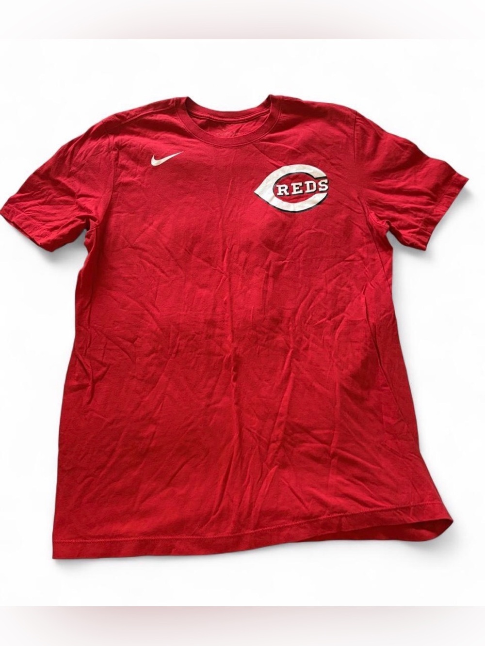Nike Red Cincinnati Reds Logo Short Sleeve Tee